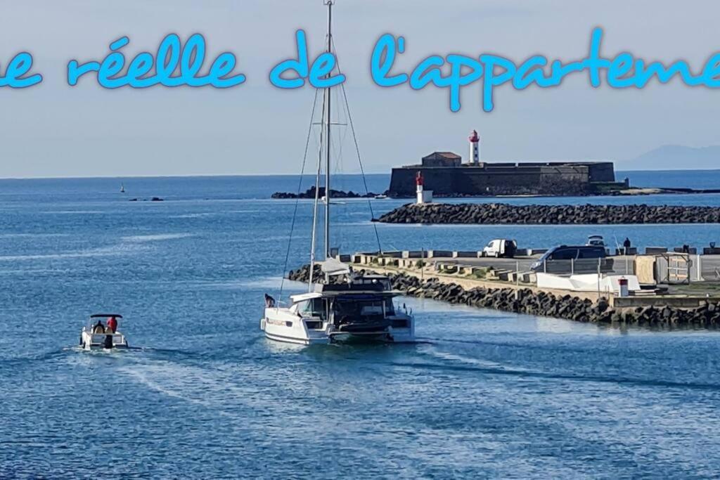 Appartement Avec Balcon, Vue Mer, Piscine, Parking Agde Luaran gambar