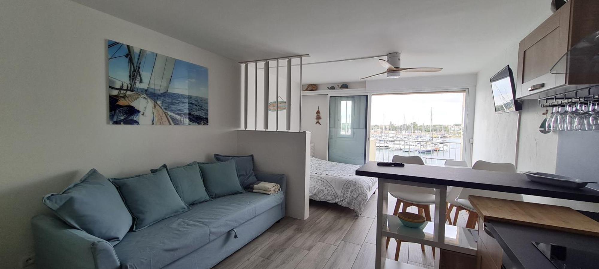 Appartement Avec Balcon, Vue Mer, Piscine, Parking Agde Luaran gambar